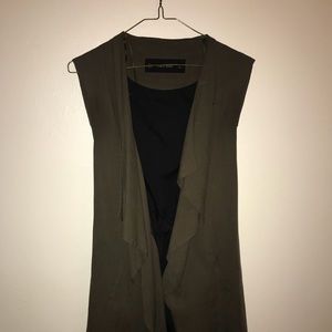 Sleeveless Trench Vest